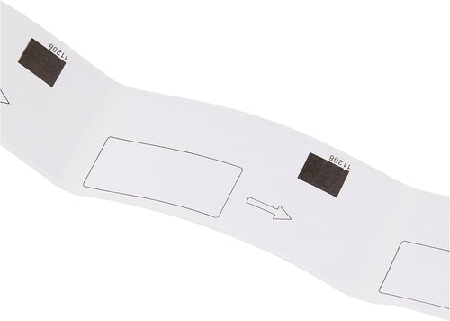 Compatible DK-11208 Roll of Labels - 1 Pack Replacement for Brother Printers (400 Labels, Size: 38mm x 90mm) - White